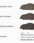 BrowSense® Long-Lasting Brow Building Cream - Deep Brown
