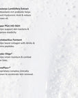 SeneGence Microbiome Boosting Serum ingredient list.