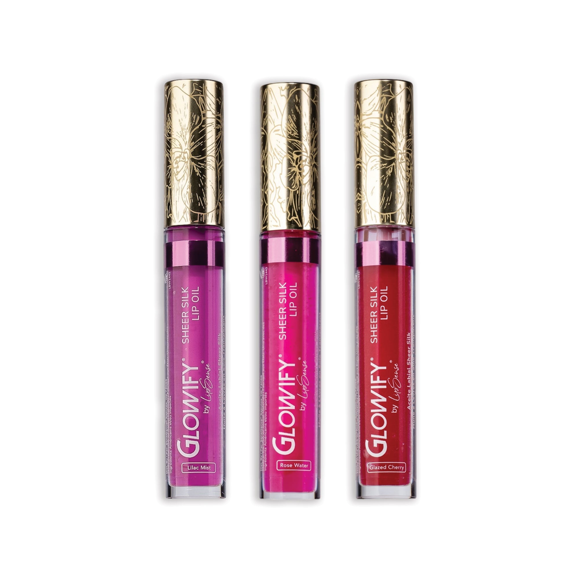 Glowify Sheer Silk Lip Oil Collection NZL