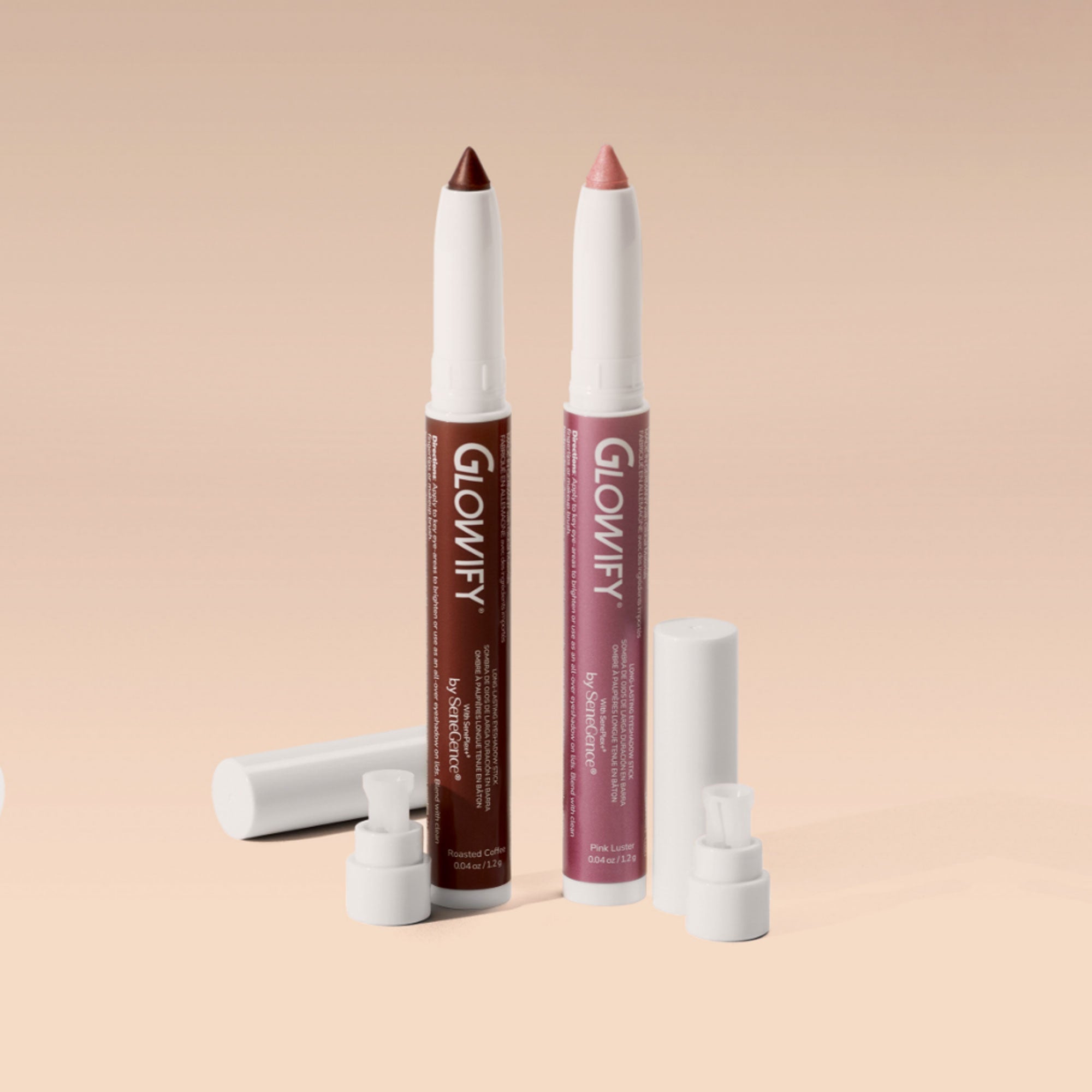 Pink Mocha Glowify Eyeshadow Stick Duo