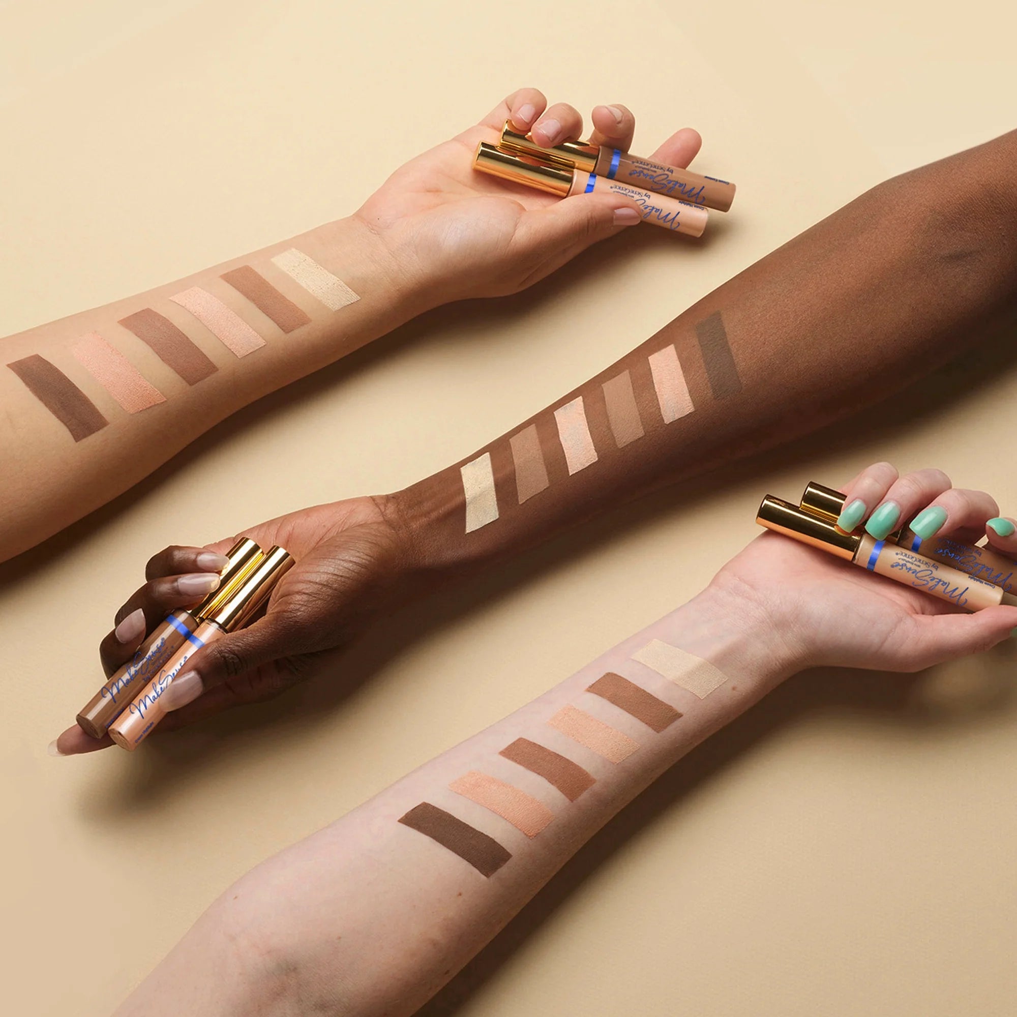 MakeSense® Cream Contour &amp; Highlight Duo - Medium