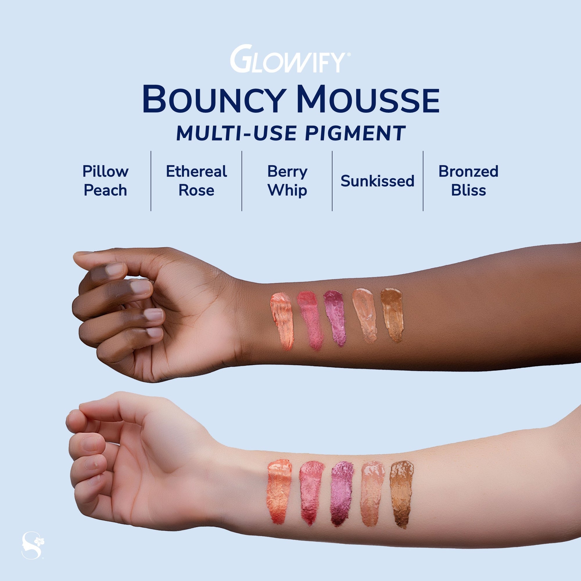Glowify Bouncy Mousse Multi-Use Pigment - Sunkissed