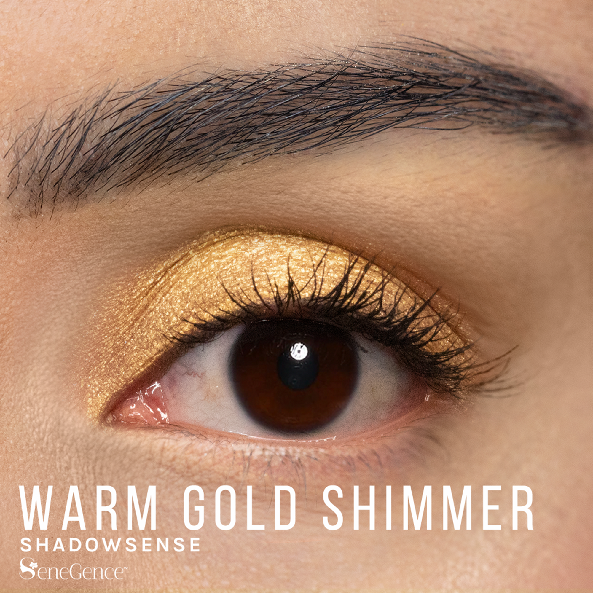 ShadowSense® Eyeshadow - Warm Gold Shimmer