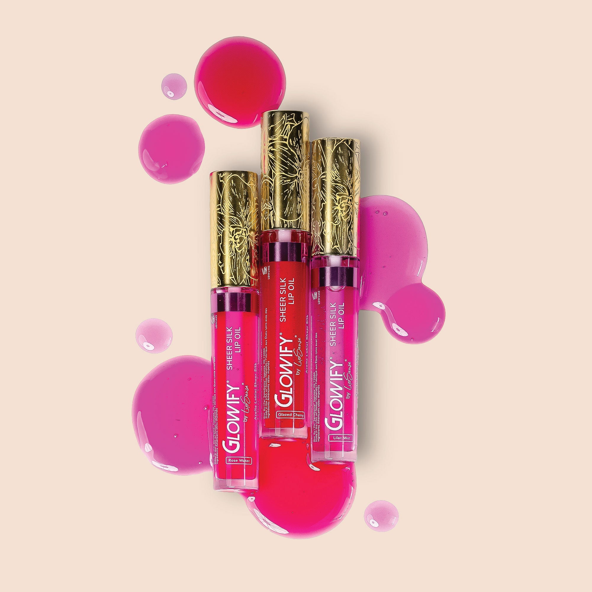 Glowify Sheer Silk Lip Oil Collection MX