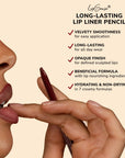 LipSense® Long-Lasting Lip Liner Pencil - Rustic Maple