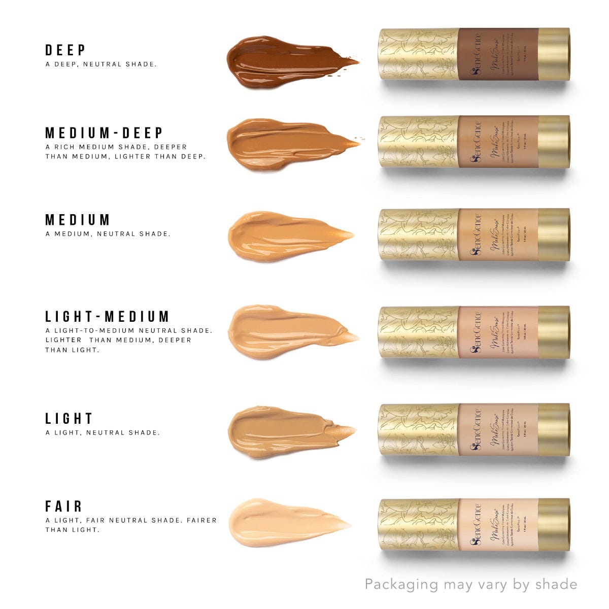 MakeSense® Color Correcting Tinted Moisturizer - Light-Medium