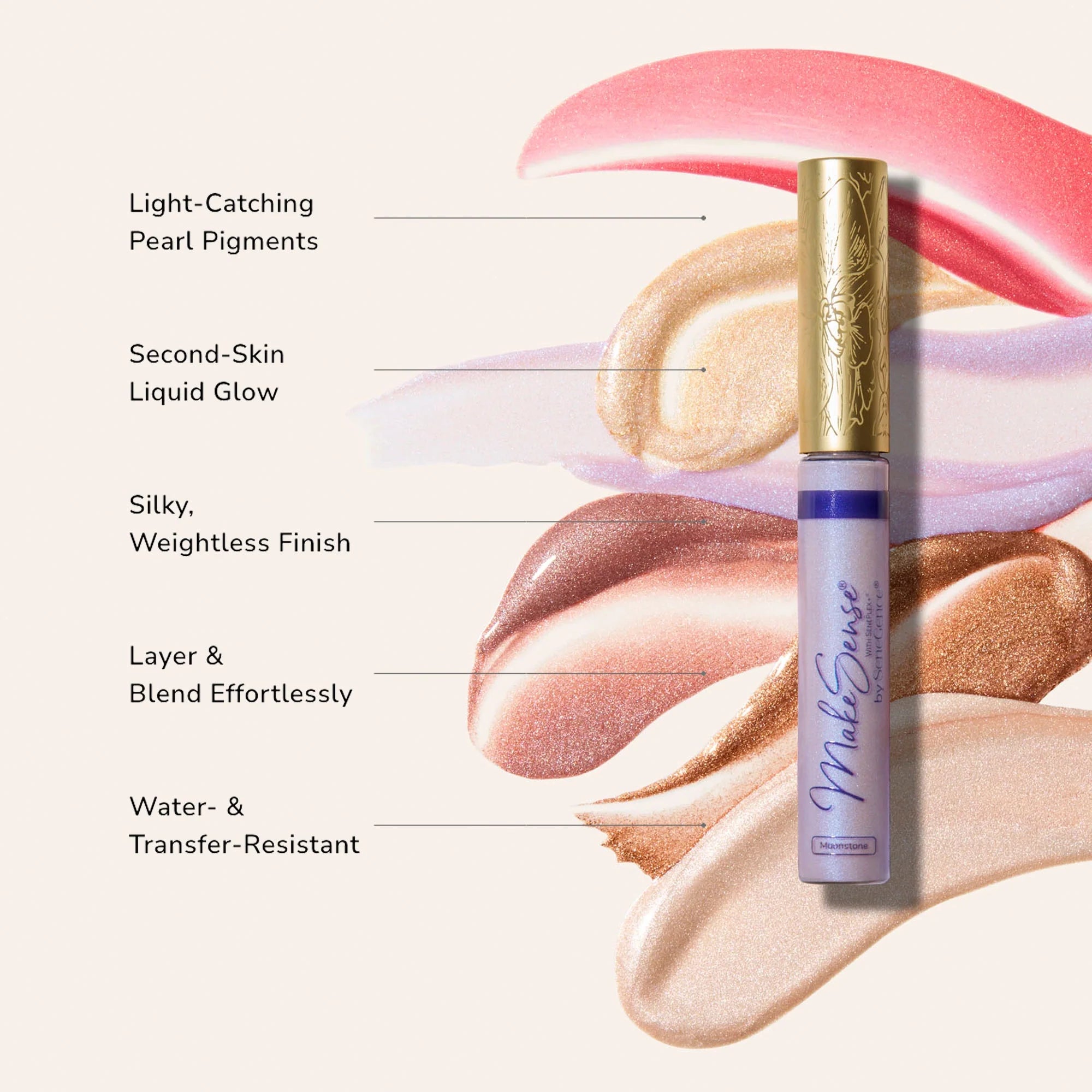 MakeSense Pearlizer Highlighter Wand Collection