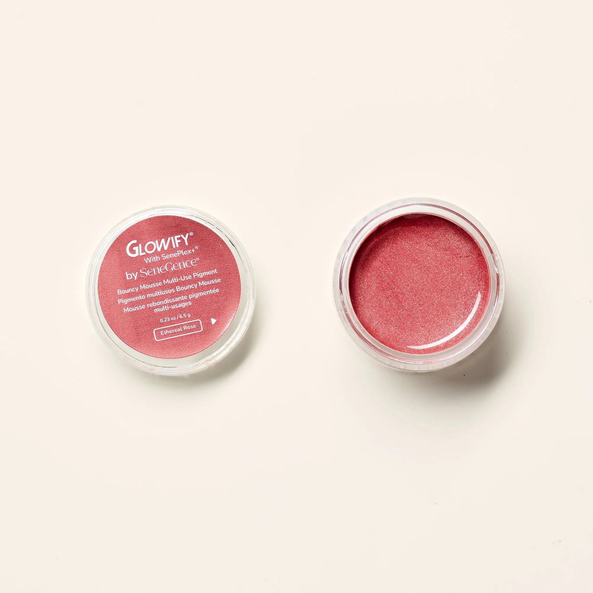 Bouncy Mousse Multi-Use Pigment product shade Ethereal Rose.