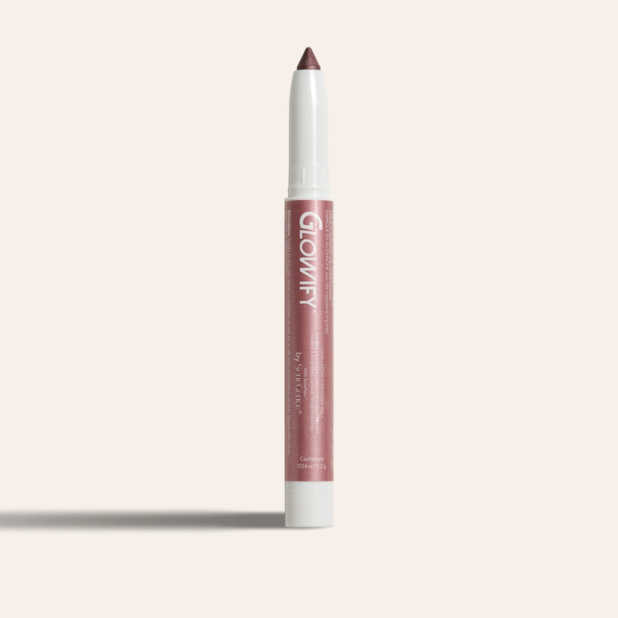 Glowify Long-Lasting Eyeshadow Stick product shade Cashmere.