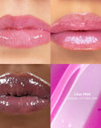 Skintone Quadrant Glowify Sheer Silk Lip Oil product shade Lilac Mist.