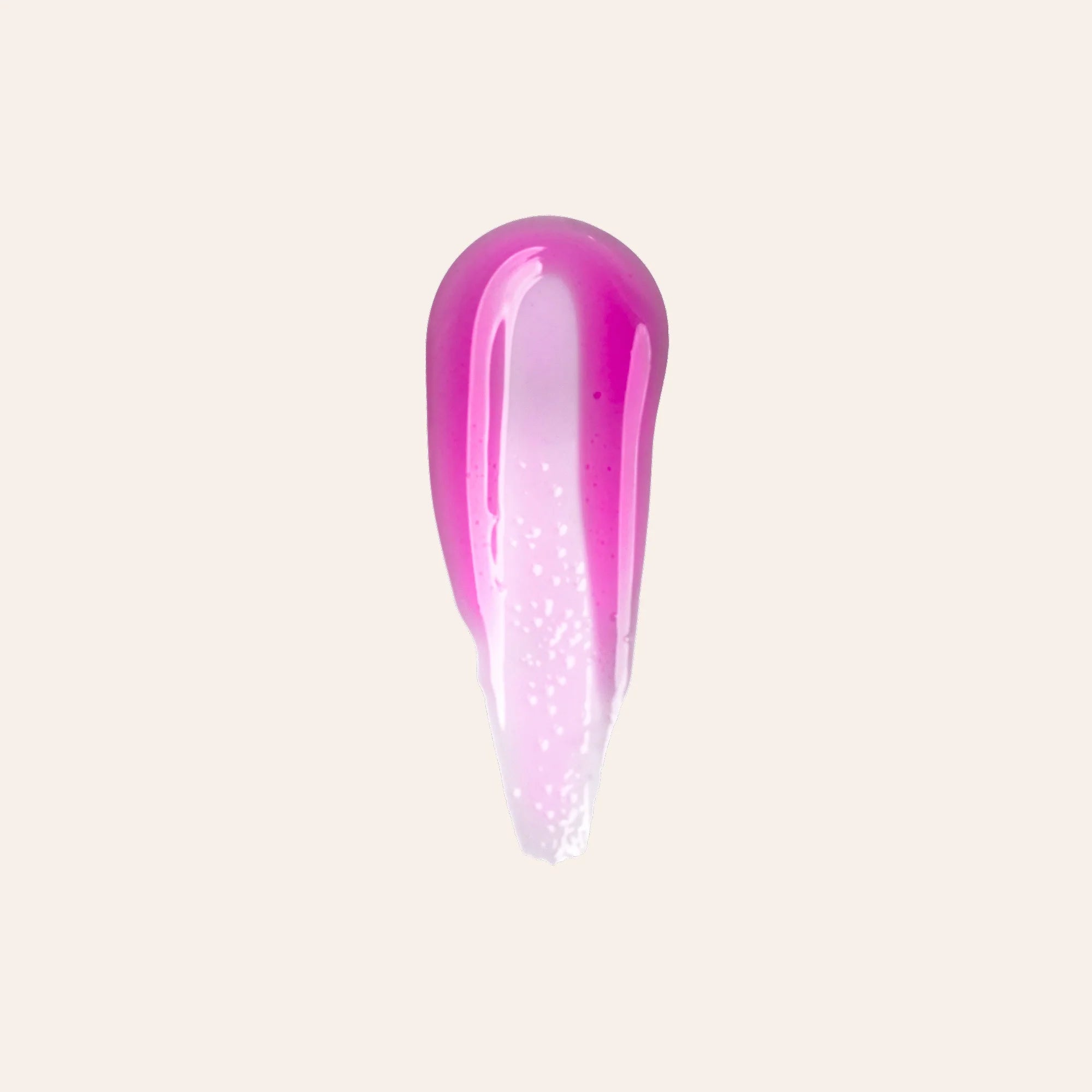 Glowify Sheer Silk Lip Oil swatch shade Lilac Mist.