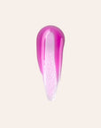 Glowify Sheer Silk Lip Oil swatch shade Lilac Mist.
