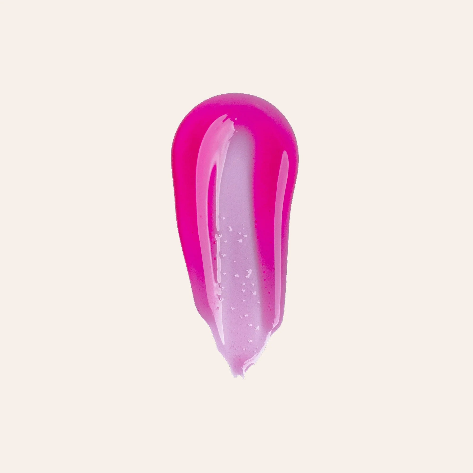 Glowify Sheer Silk Lip Oil swatch shade Rose Water.