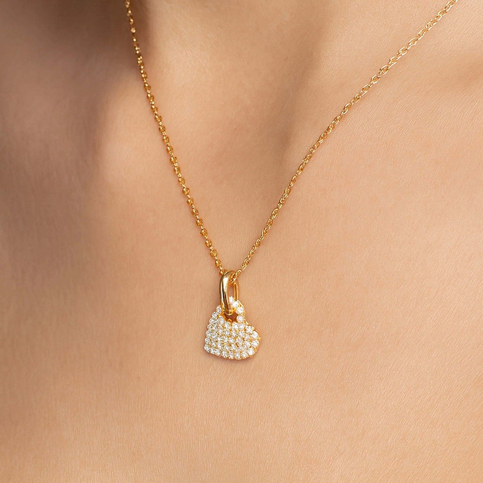 Forever Radiant Heart Necklace