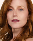 Model wearing LipSense Long-Lasting Lip Liner Pencil product shade Neutral Rose.