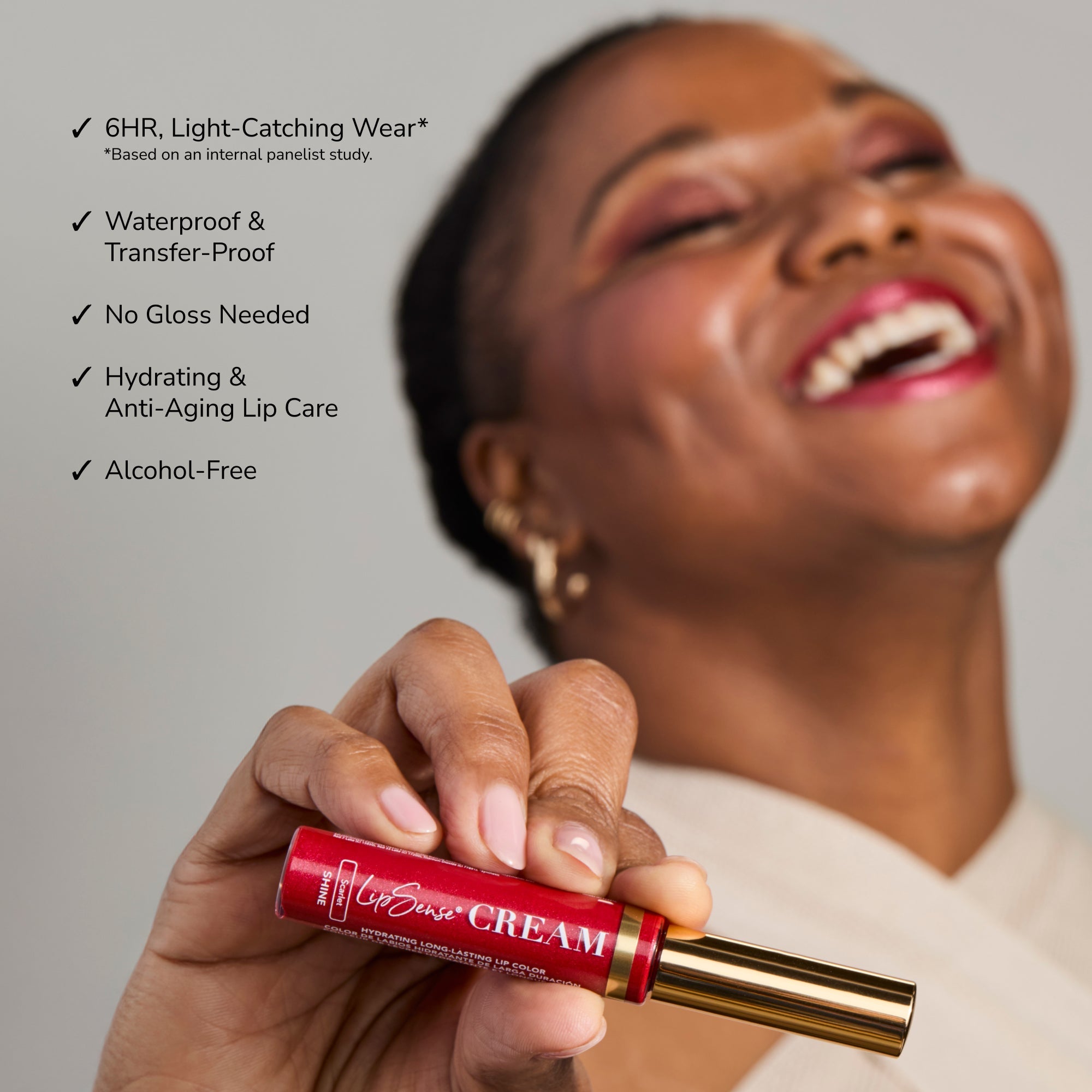 LipSense® Cream (formerly HydraMatte) - Scarlet Shine