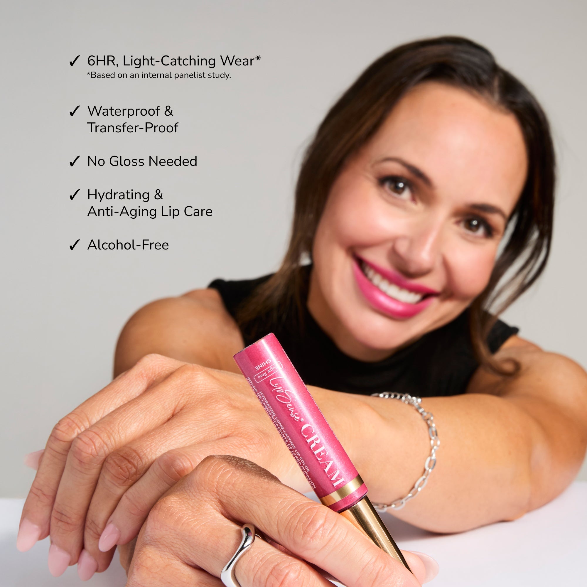 LipSense® Cream (formerly HydraMatte) - Sugar Rose Shine