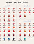 LipSense Lip Color Shade Chart