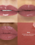 LipSense Long-Lasting Lip Color shade Bella skintone quadrant.