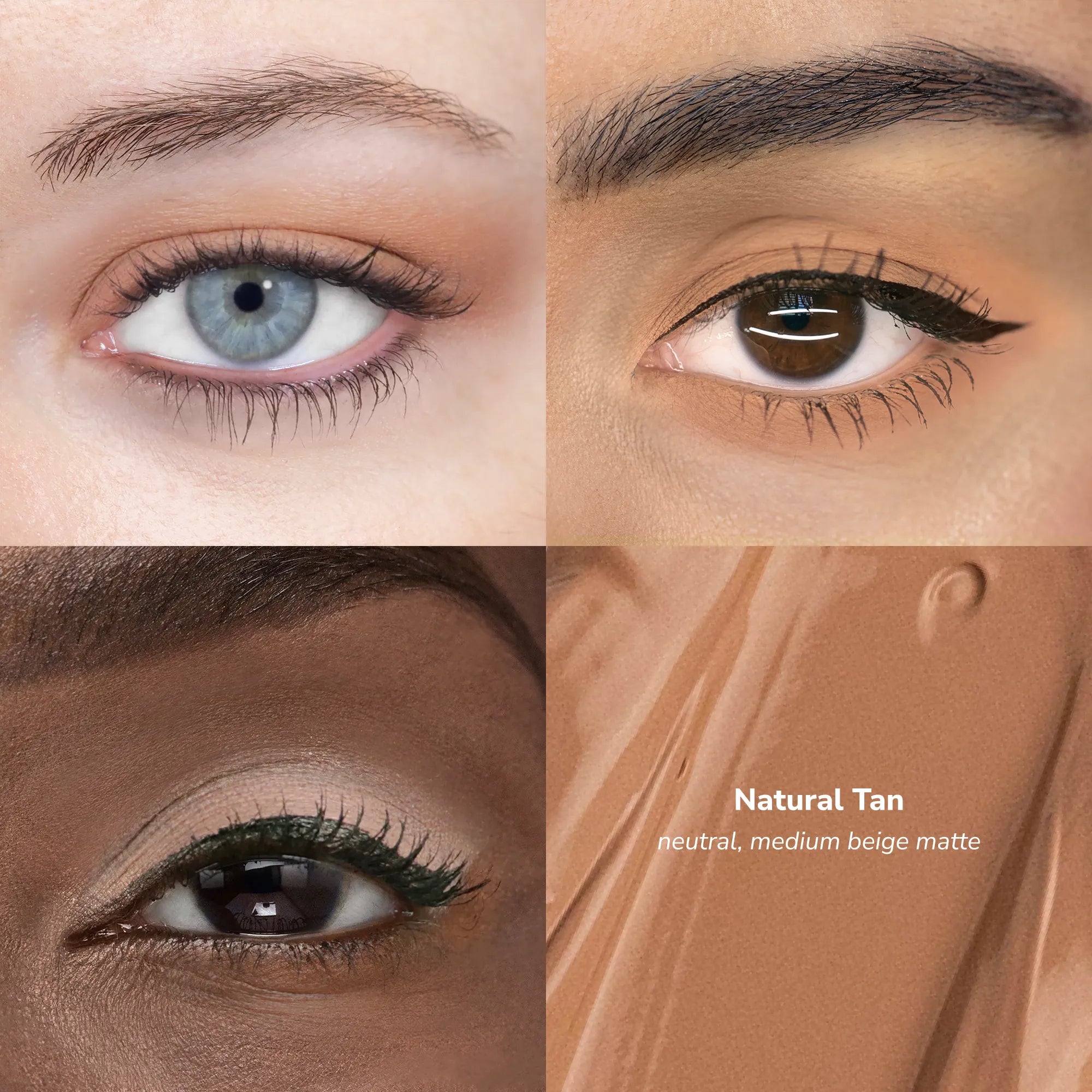 ShadowSense product shade Natural Tan skin tone quadrant