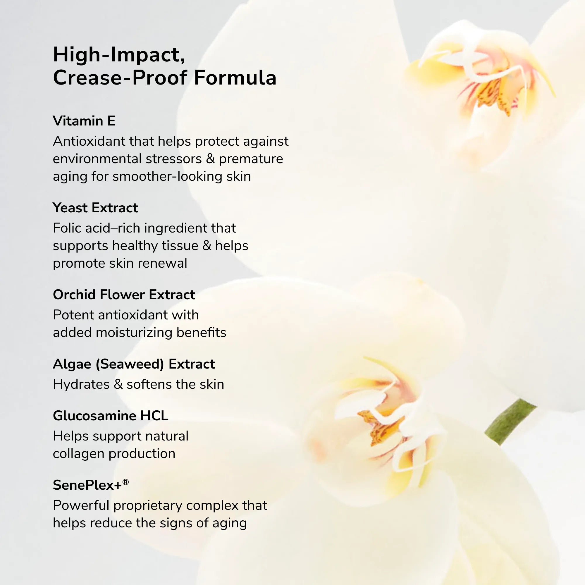 ShadowSense ingredients