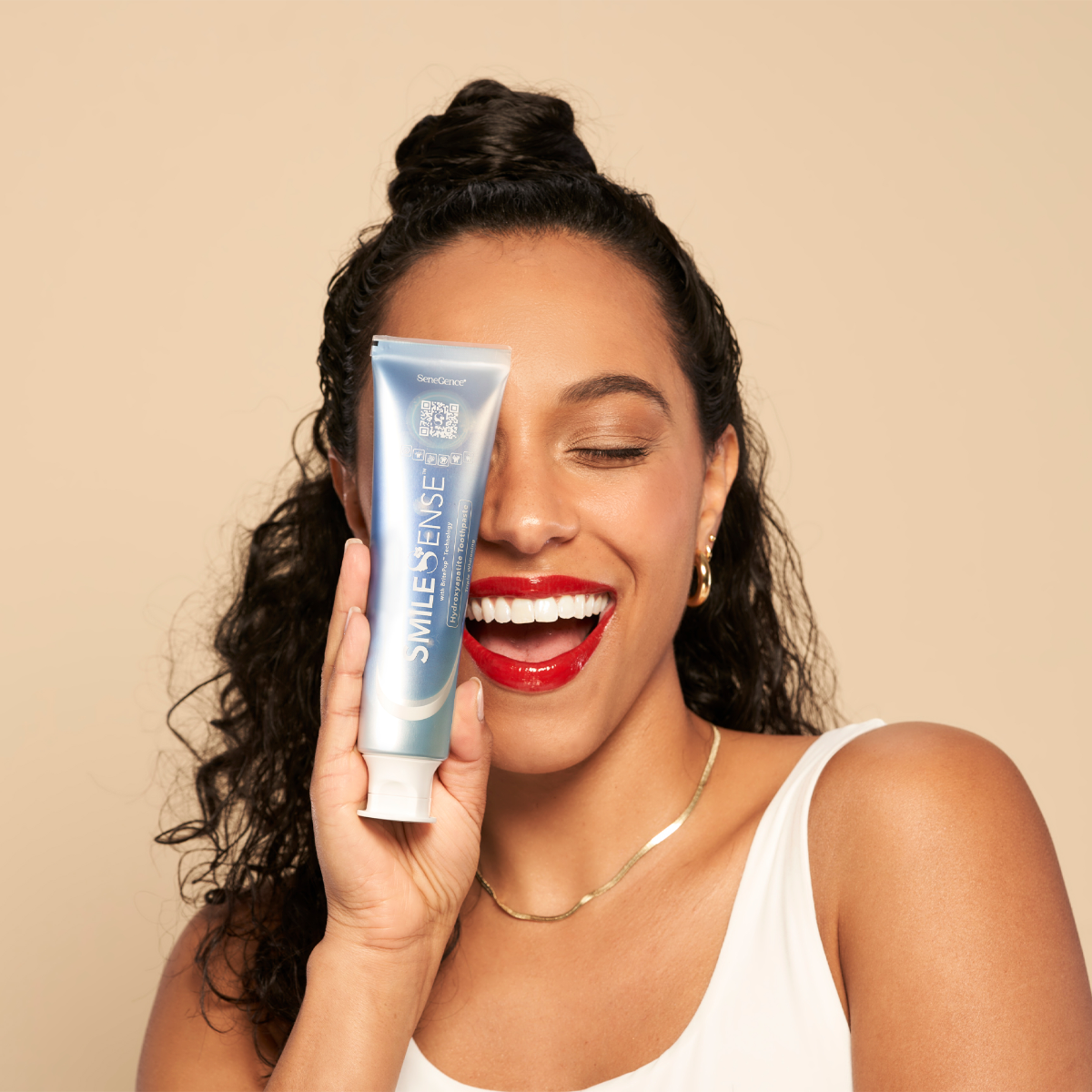 SmileSense™ Hydroxyapatite Toothpaste with BritePop™ Technology